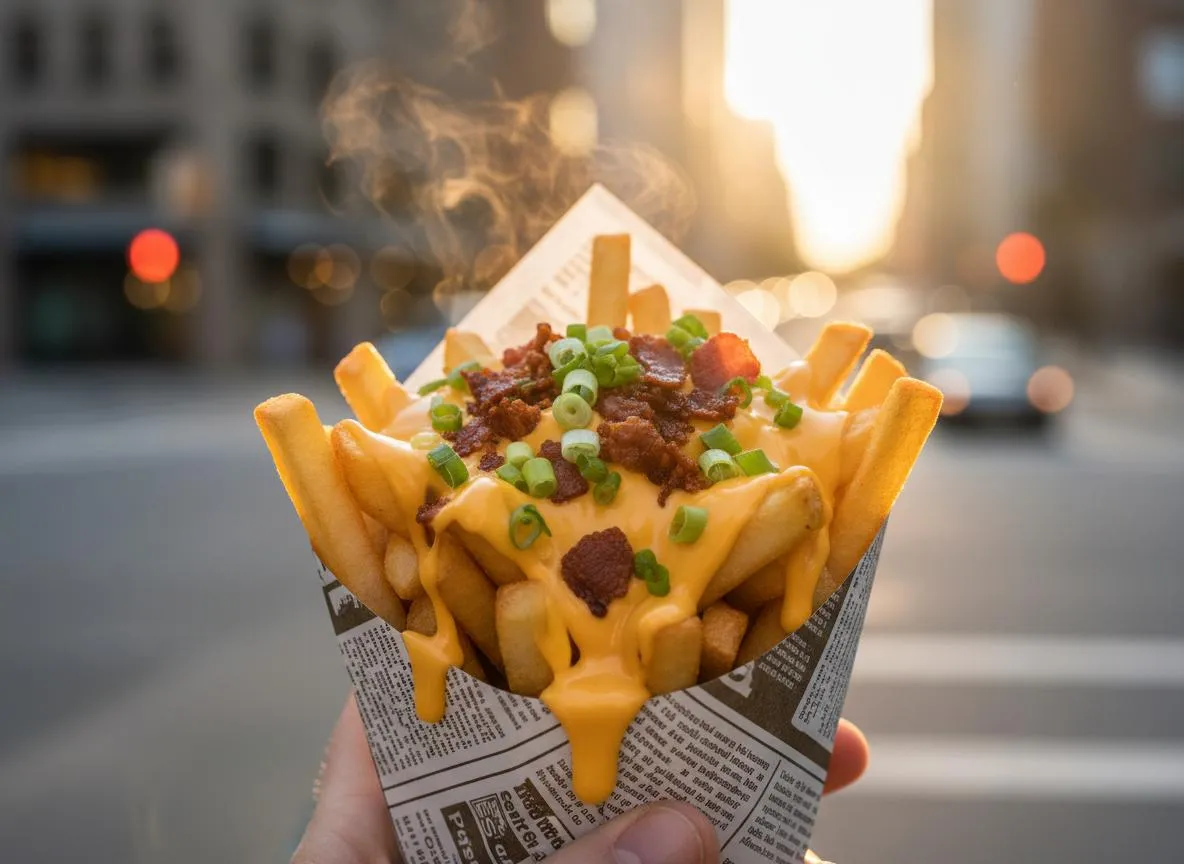 Papas con Queso